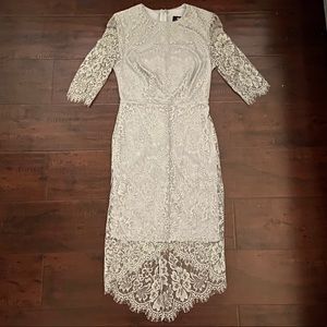 Lulu’s Lace Midi Dress